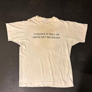 Fruit of the Loom Men's White and Cream T-shirt